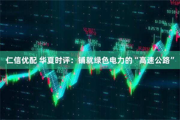 仁信优配 华夏时评：铺就绿色电力的“高速公路”